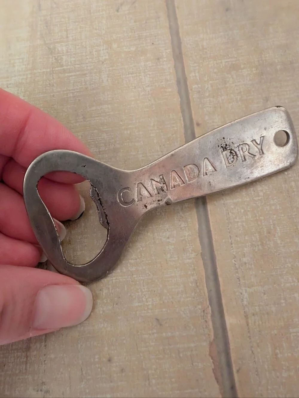 Vintage Mid Century Vaughan Canada Dry Branded Bottle Opener